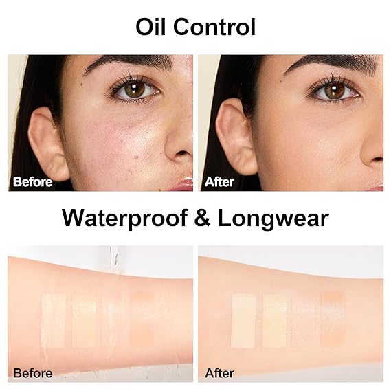 BUNDLE OF 2 FV Waterproof Dewy Foundation with Natural Finish Nourishing 30g
