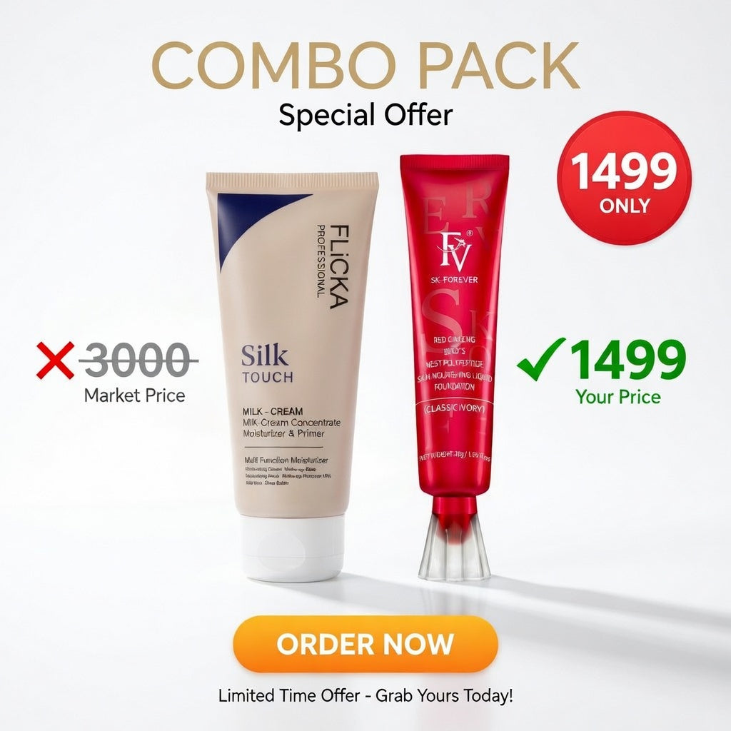 Combo Deal: Flikka Silk Touch + FV Forever Foundation